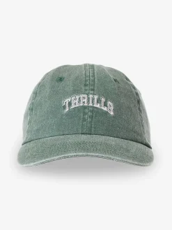 Clearance Thrills Hard Knocks 6 Panel Cap - Elm Green ElmGreen