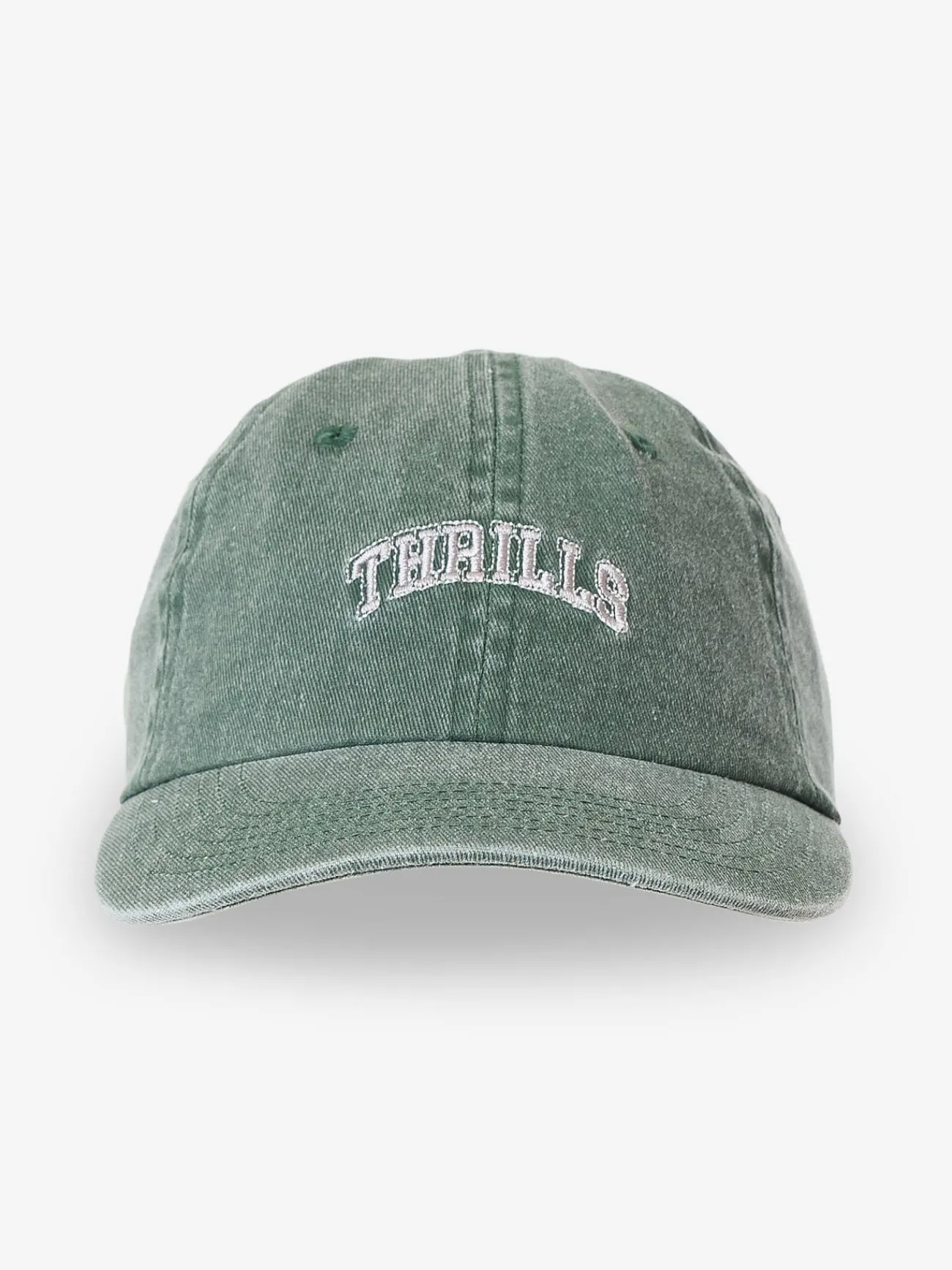 Clearance Thrills Hard Knocks 6 Panel Cap - Elm Green ElmGreen