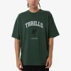Discount Thrills Hard Knocks Box Fit Oversize Tee - Sycamore