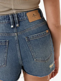 Fashion Thrills Harlow Skort - Vintage Indigo Fade VintageIndigoFade