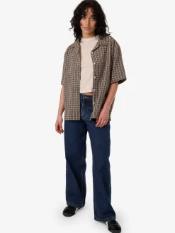 Sale Thrills Hazed Adrianna Shirt - Coffee