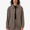 Hot Thrills Hazed Harrington Jacket - Coffee