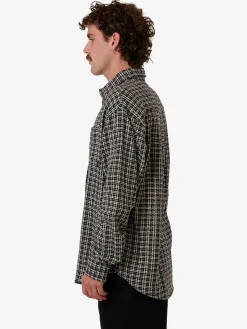 Best Thrills Hazed Long Sleeve Shirt - Black