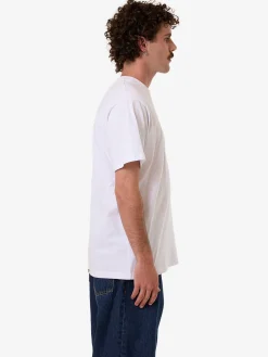 Clearance Thrills Hazed Merch Fit Tee - White