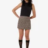 Sale Thrills Hazed Mini Skirt - Coffee