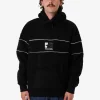 New Thrills Hazed Slouch Hood Polar Fleece - Black