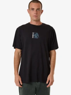 Best Thrills Heavy Times Merch Fit Tee - Black