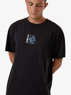 Best Thrills Heavy Times Merch Fit Tee - Black