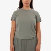 Clearance Thrills Hemp Everyday Tee - Green Smoke GreenSmoke