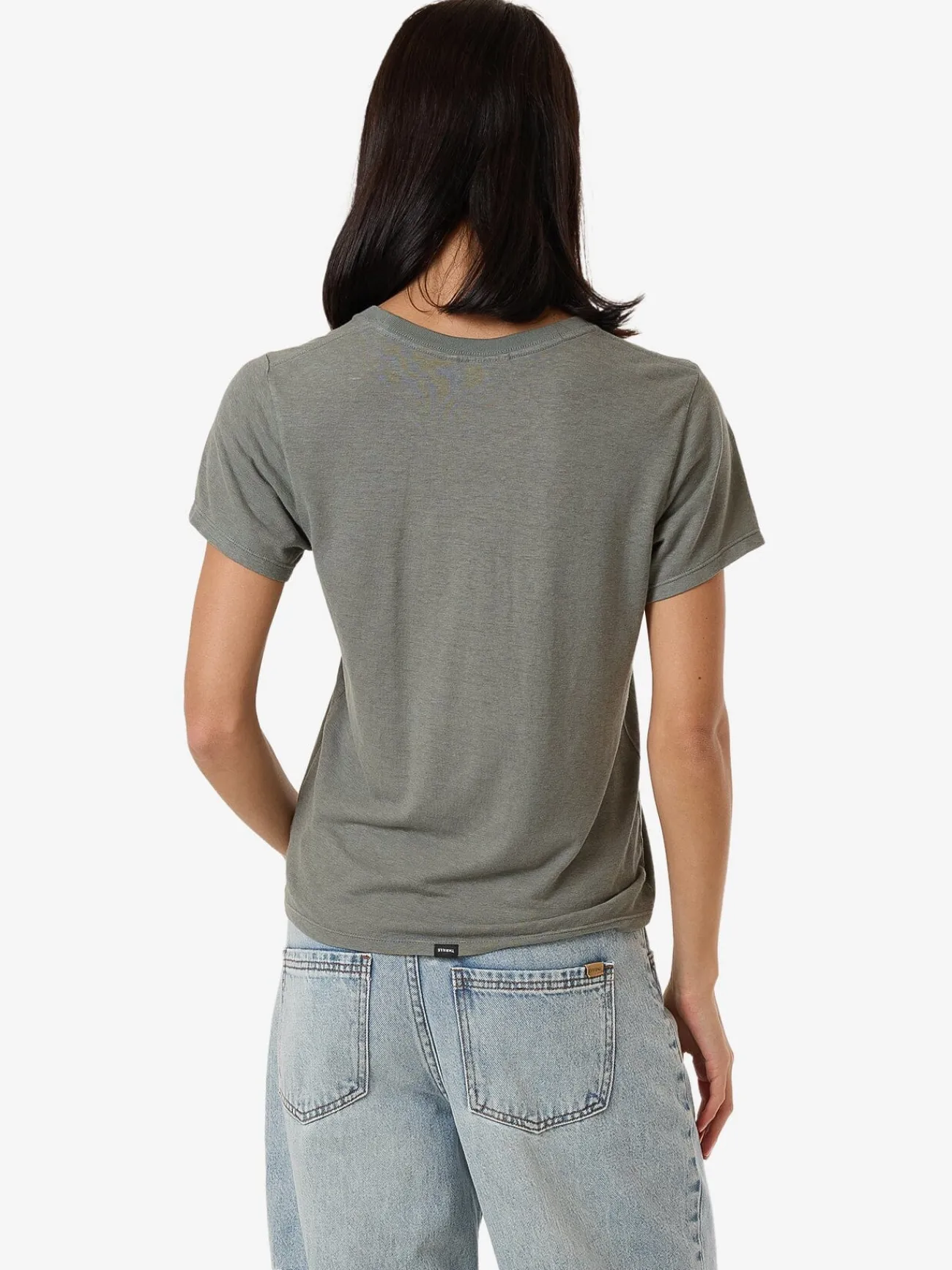 Clearance Thrills Hemp Everyday Tee - Green Smoke GreenSmoke