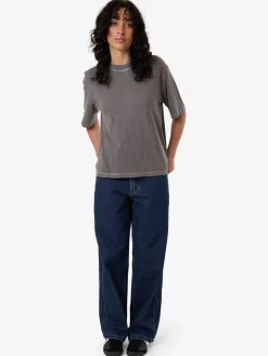 Discount Thrills Hemp Square Tee - Grey Ash GreyAsh