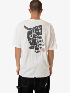 Discount Thrills Hidden Agenda Oversize Fit Tee - Dirty White DirtyWhite