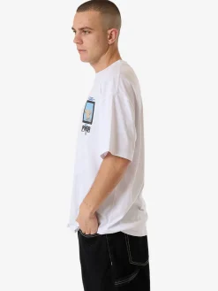 Online Thrills High Power Box Fit Oversize Tee - White