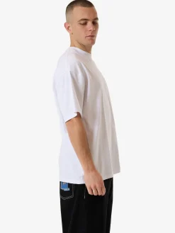 Online Thrills High Power Box Fit Oversize Tee - White