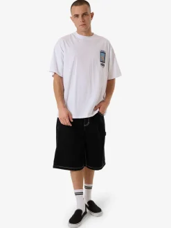 Online Thrills High Power Box Fit Oversize Tee - White