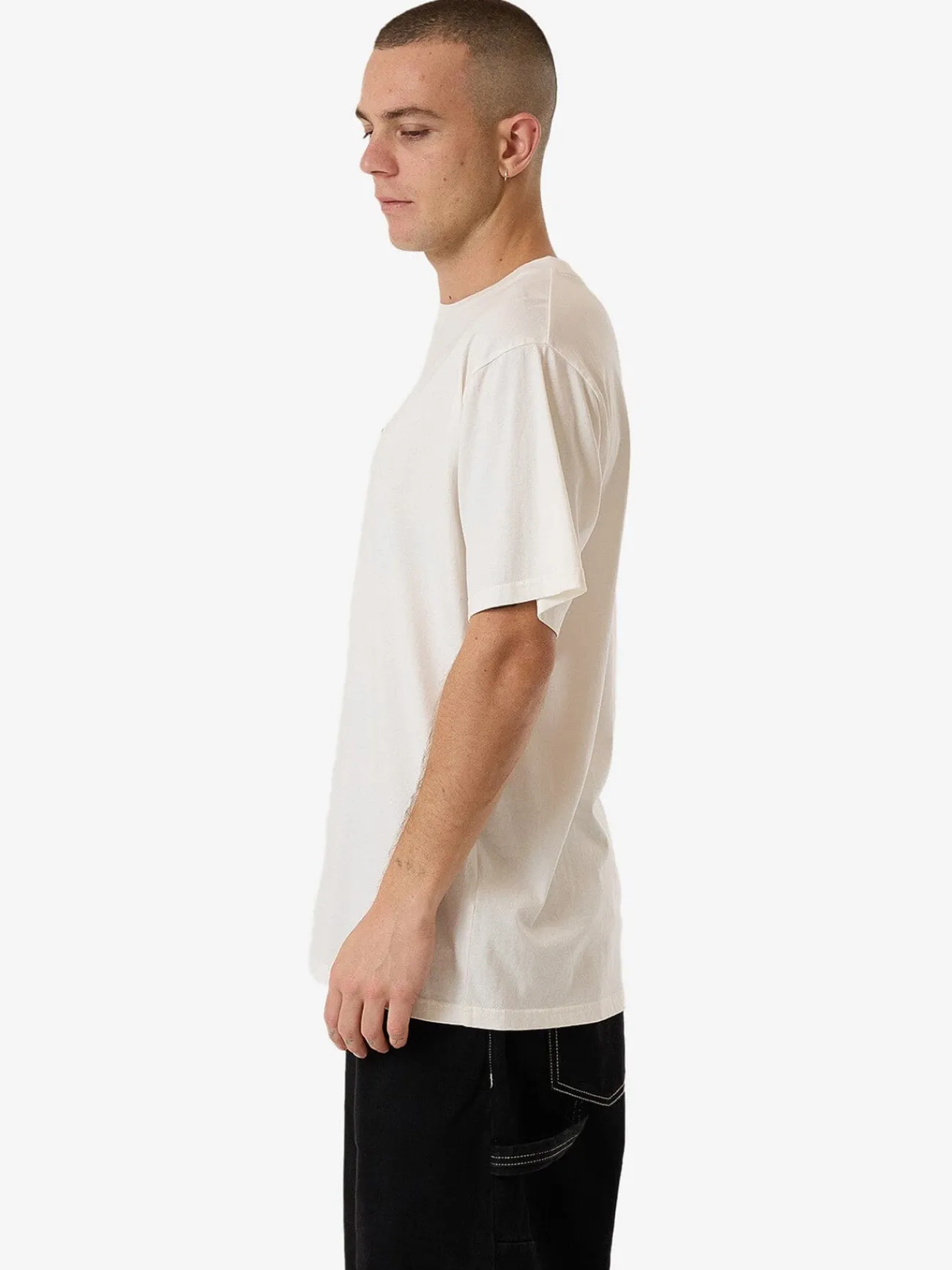 Online Thrills Higher Road Merch Fit Tee - Heritage White HeritageWhite