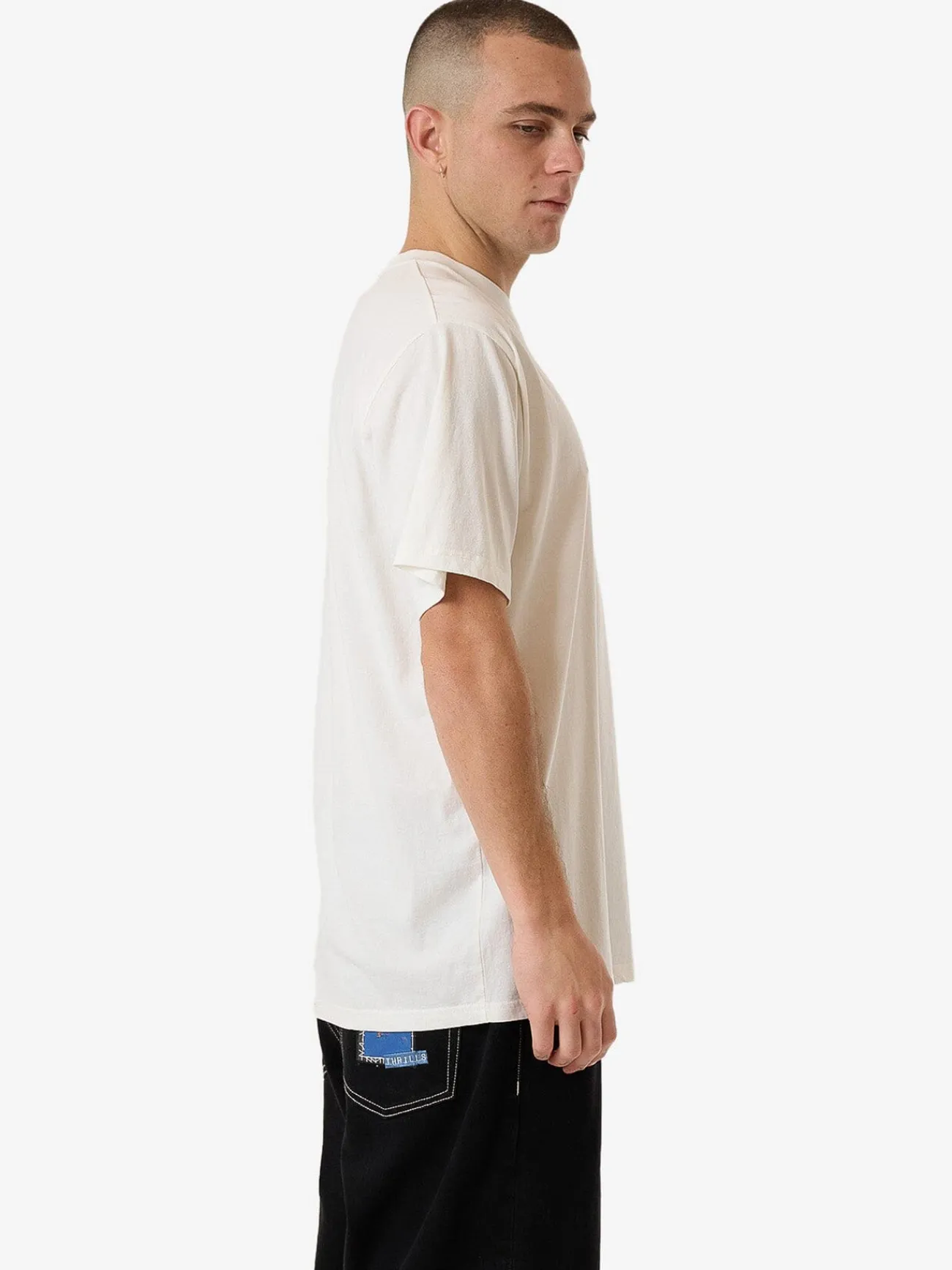 Online Thrills Higher Road Merch Fit Tee - Heritage White HeritageWhite