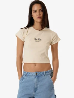 Online Thrills Higher Road Mini Tee - Unbleached