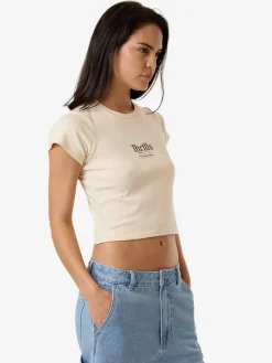 Online Thrills Higher Road Mini Tee - Unbleached