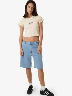 Online Thrills Higher Road Mini Tee - Unbleached