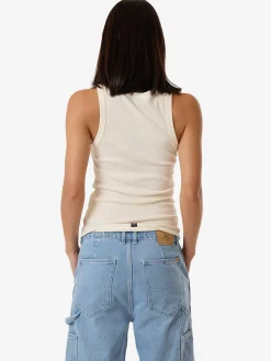 Hot Thrills Higher Road Sloane Tank - Unbleached