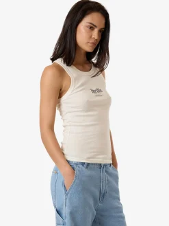 Hot Thrills Higher Road Sloane Tank - Unbleached