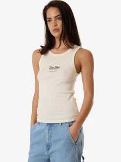 Hot Thrills Higher Road Sloane Tank - Unbleached