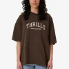 Fashion Thrills Home Advantage Oversized Tee - Wren