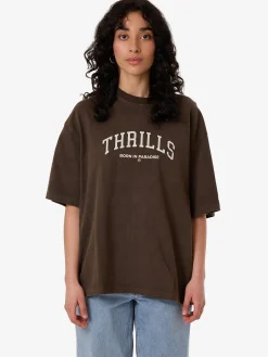 Fashion Thrills Home Advantage Oversized Tee - Wren
