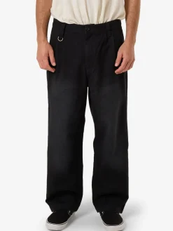 Best Thrills Honour Big Slacker Pant - Black