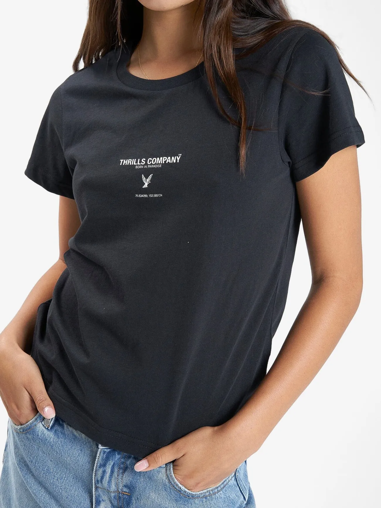 Best Thrills Honour Everyday Tee - Washed Black WashedBlack