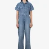 Clearance Thrills HYC Utility Coverall - Weathered Blue WeatheredBlue