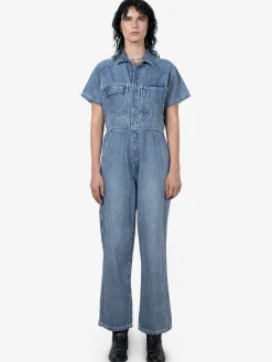 Clearance Thrills HYC Utility Coverall - Weathered Blue WeatheredBlue