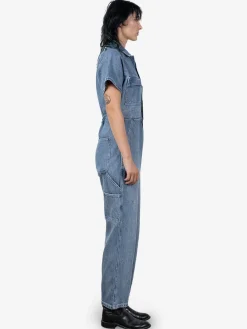 Clearance Thrills HYC Utility Coverall - Weathered Blue WeatheredBlue