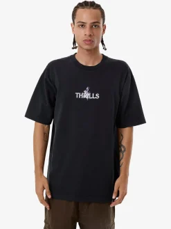 Best Thrills In Bloom Oversize Fit Tee - Twilight Black TwilightBlack