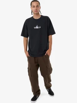 Best Thrills In Bloom Oversize Fit Tee - Twilight Black TwilightBlack