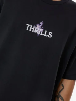 Best Thrills In Bloom Oversize Fit Tee - Twilight Black TwilightBlack