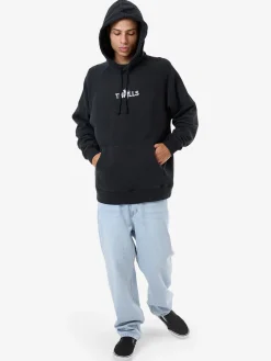 Best Thrills In Bloom Raglan Pull On Hood - Twilight Black TwilightBlack