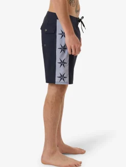 Outlet Thrills Infinite Stars Boardshort 22" Leg - Total Eclipse TotalEclipse