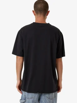 Fashion Thrills Insomnia Oversize Fit Tee - Washed Black WashedBlack