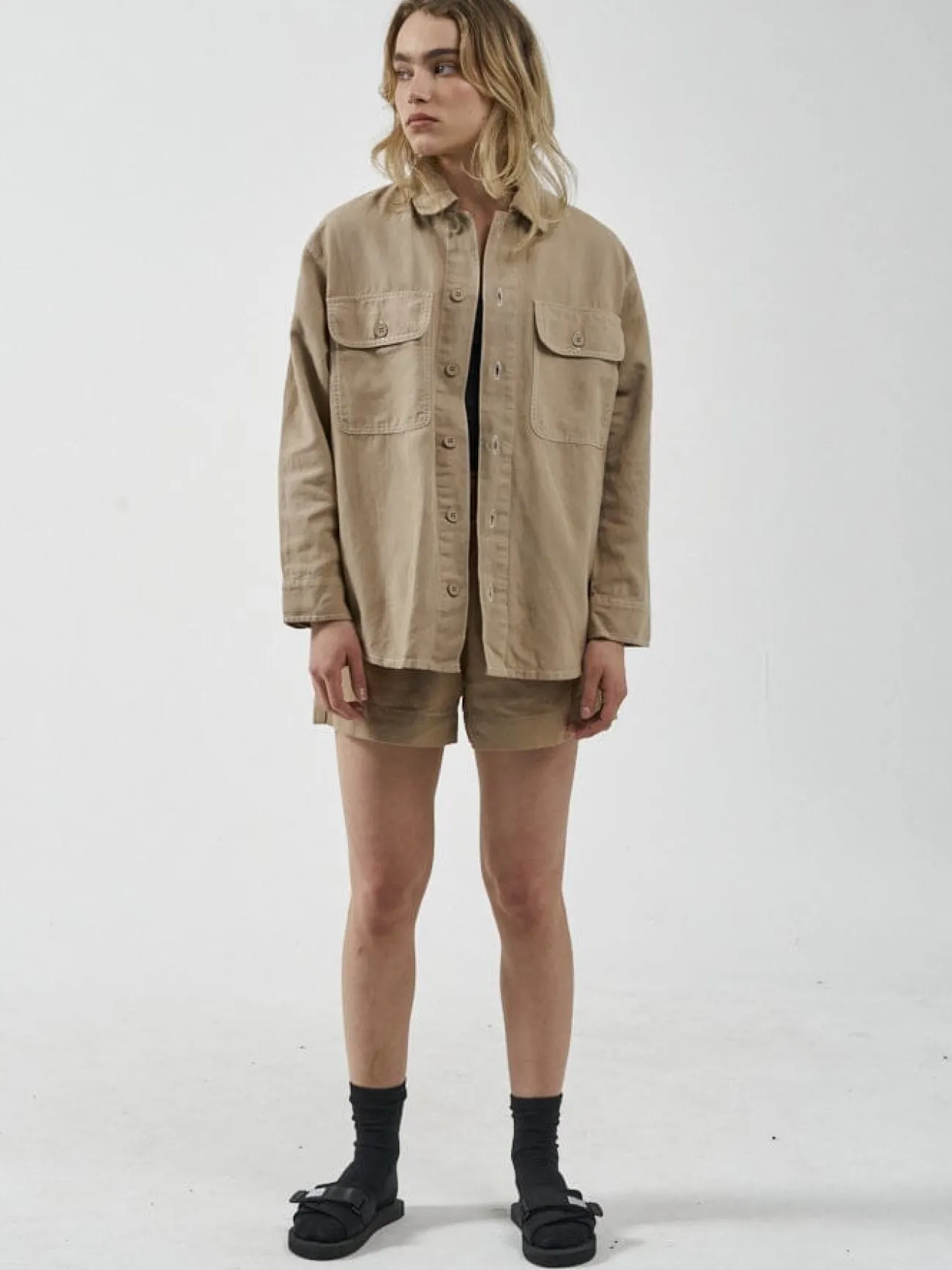 Sale Thrills Intuition Short - Faded Khaki FadedKhaki