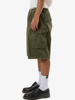 Outlet Thrills Issued Big Slacker Cargo Short - Grape Leaf GrapeLeaf