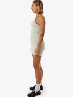 Outlet Thrills Jade Dress - Celadon Tint CeladonTint
