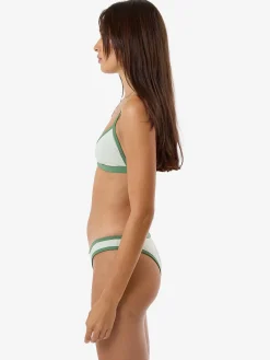 Outlet Thrills Jade Fixed Triangle Bikini Top - Celadon Tint CeladonTint
