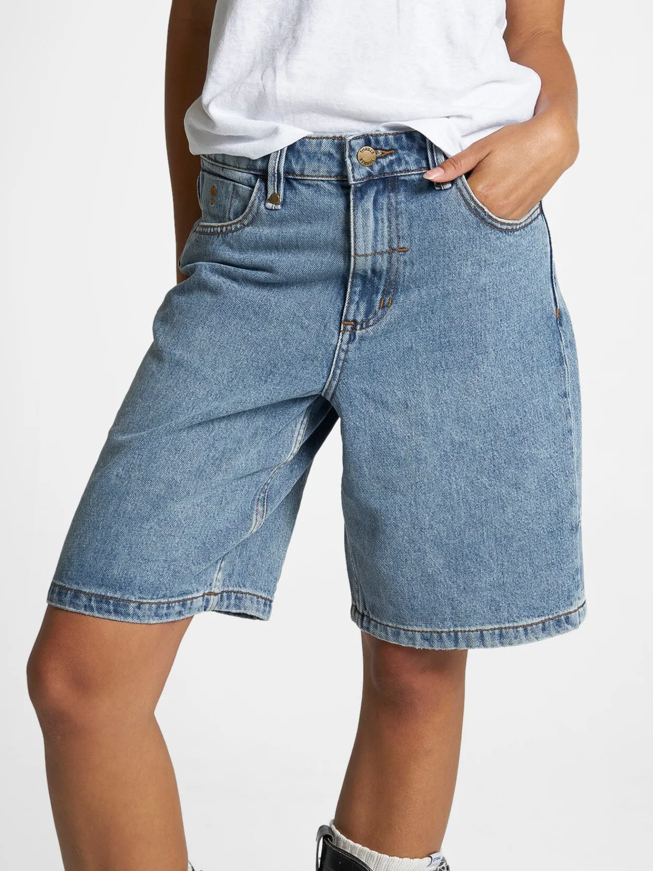 Outlet Thrills Jordan Short - Weathered Blue WeatheredBlue