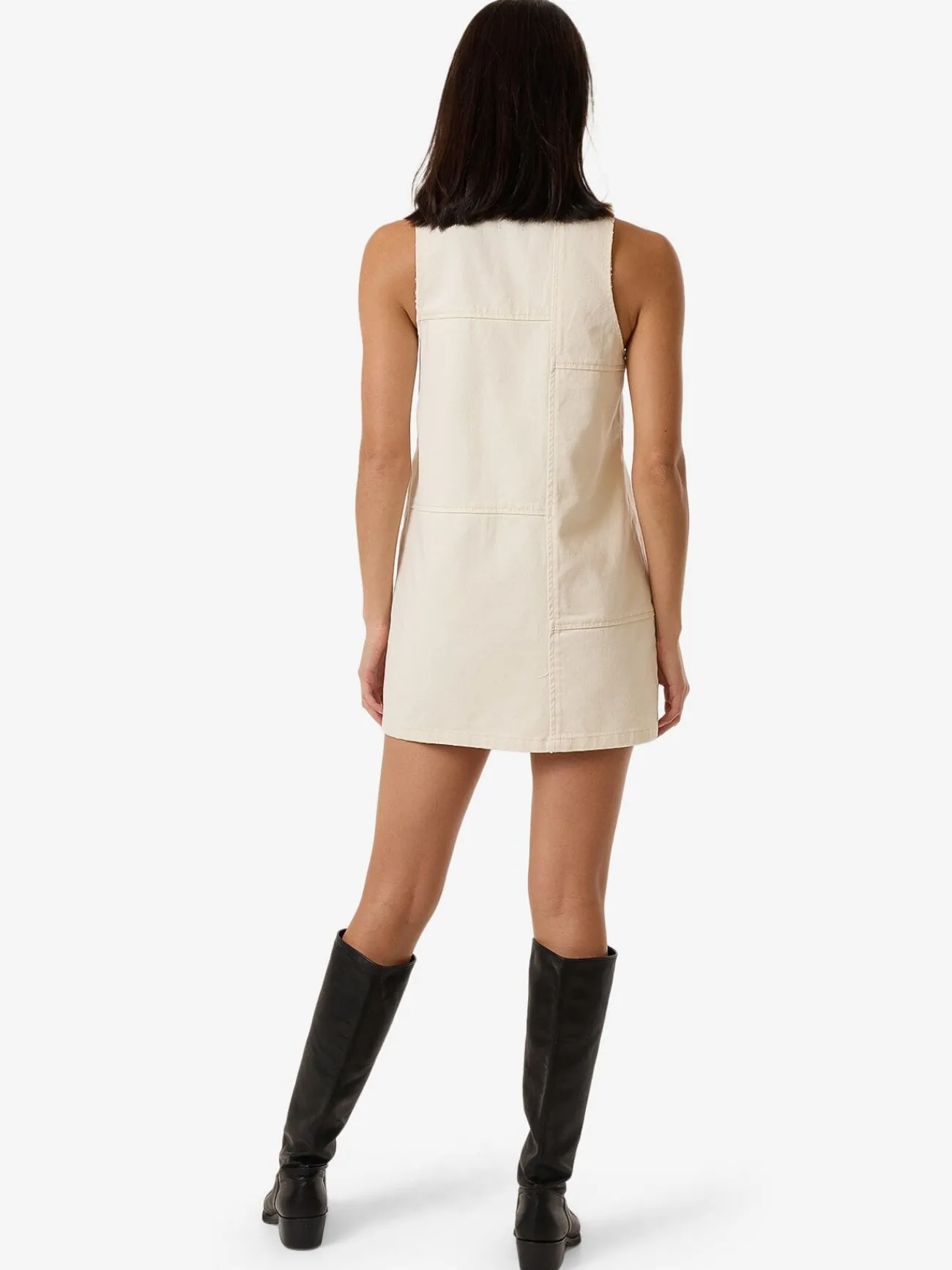 New Thrills Kai Panelled Dress - Heritage White HeritageWhite