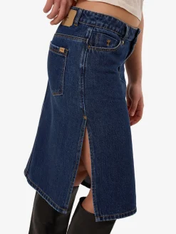 Hot Thrills Kaley Skirt - Rinsed Ink RinsedInk