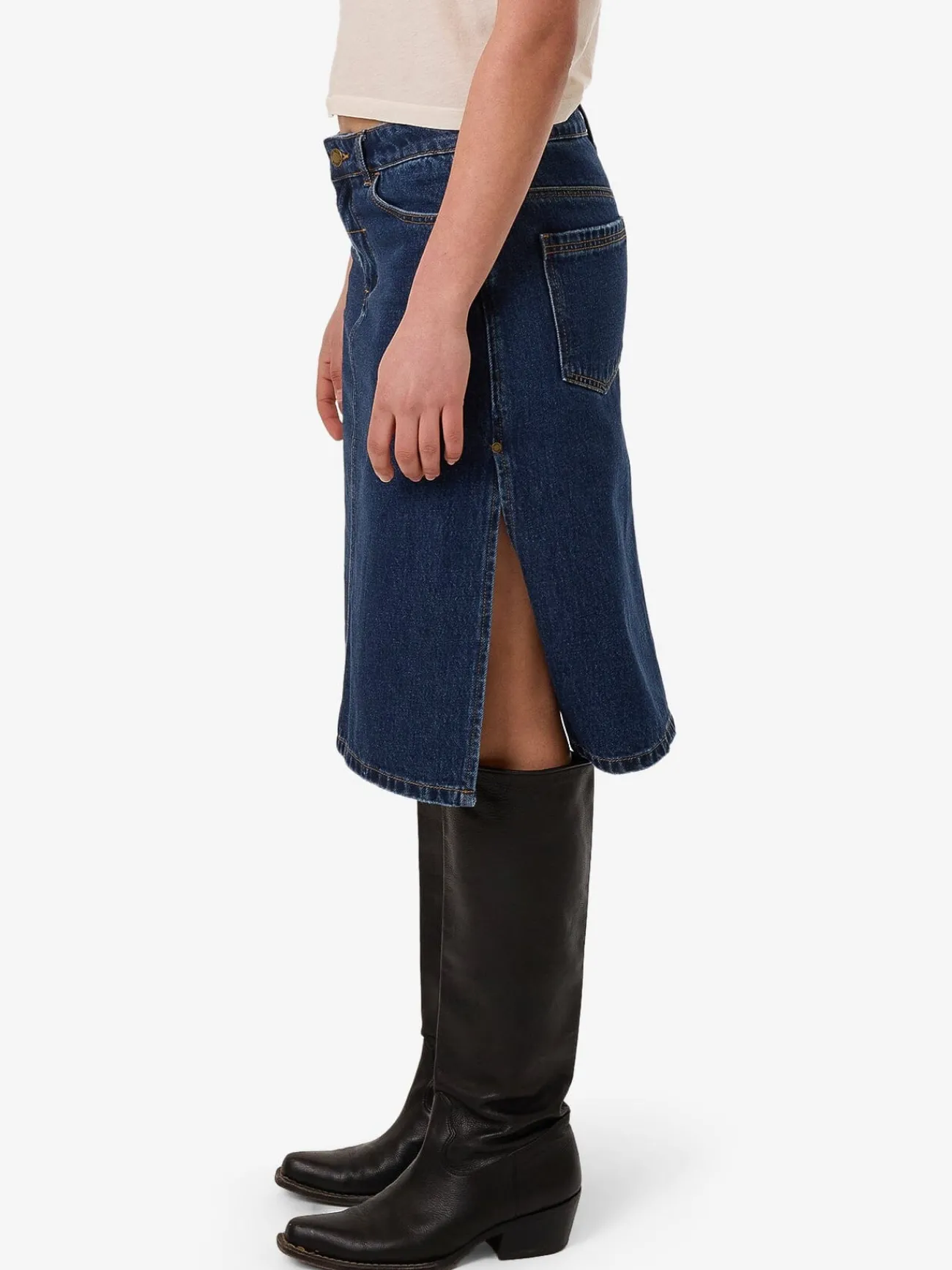 Hot Thrills Kaley Skirt - Rinsed Ink RinsedInk