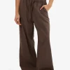 Online Thrills Kensley Elastic Pant - Dark Brindle DarkBrindle