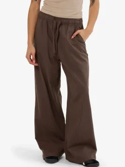 Online Thrills Kensley Elastic Pant - Dark Brindle DarkBrindle